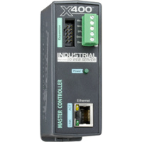 Web-Enabled I/O ControllerI/O: Expandable, 1-Wire Bus (Up to 16 temp/humidity sensors) Power Supply: 9-28VDC