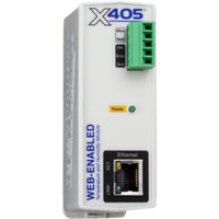 Temperature /Humidity MonitorI/O: 4, 1-Wire Bus (Up to 16 temp/humidity sensors per 1-Wire Bus) Power Supply: 9-28VDC