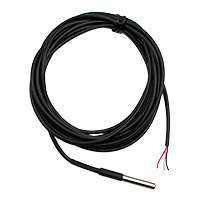 Temperature sensor with stainless steel housing and 4 Meter cable